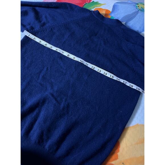 Snow Lotus Pure Cashmere Cardigan Blue Women’s Size 38 US Medium - Picture 4 of 6